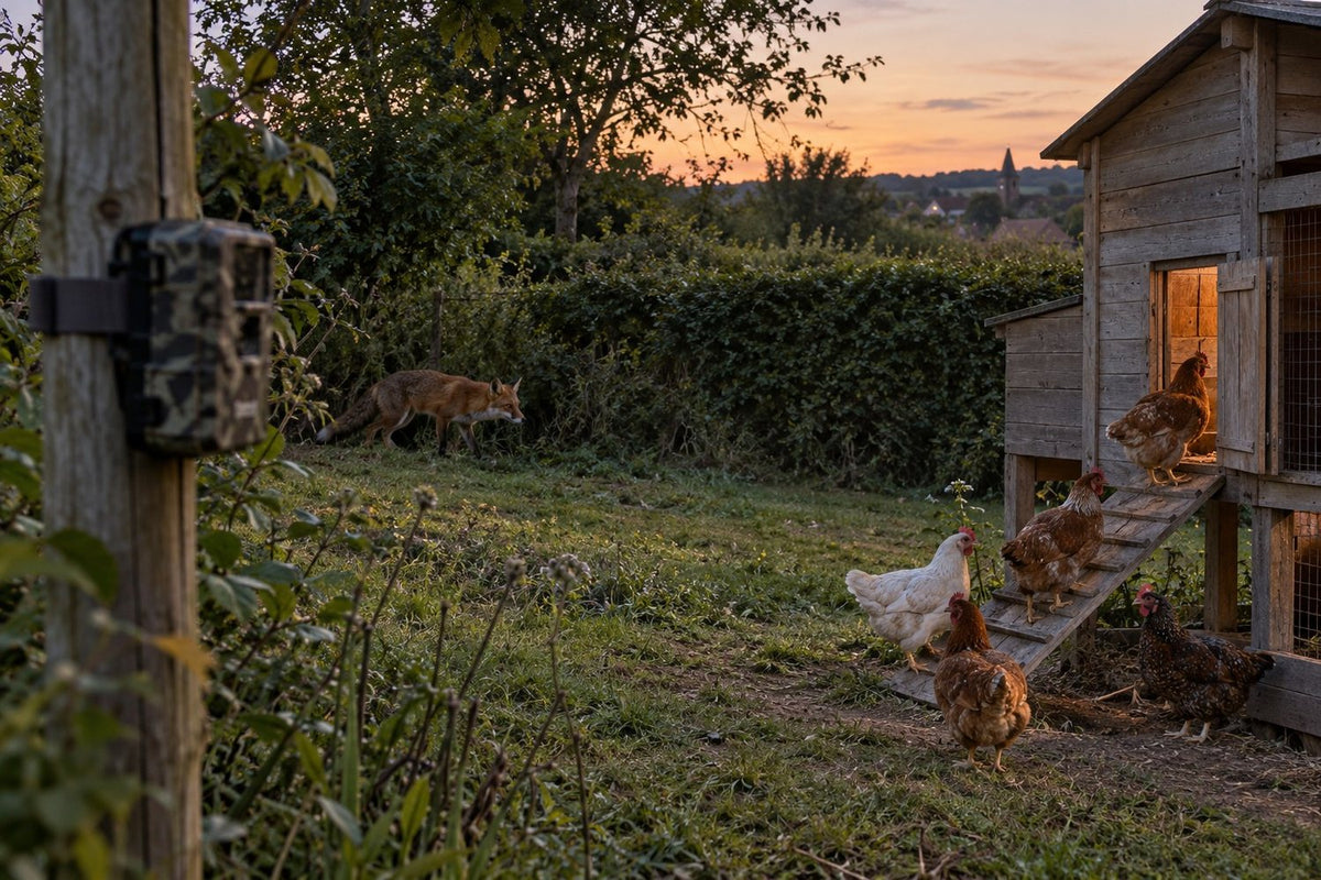 Caméra de chasse pour poulailler : identifier le prédateur la nuit