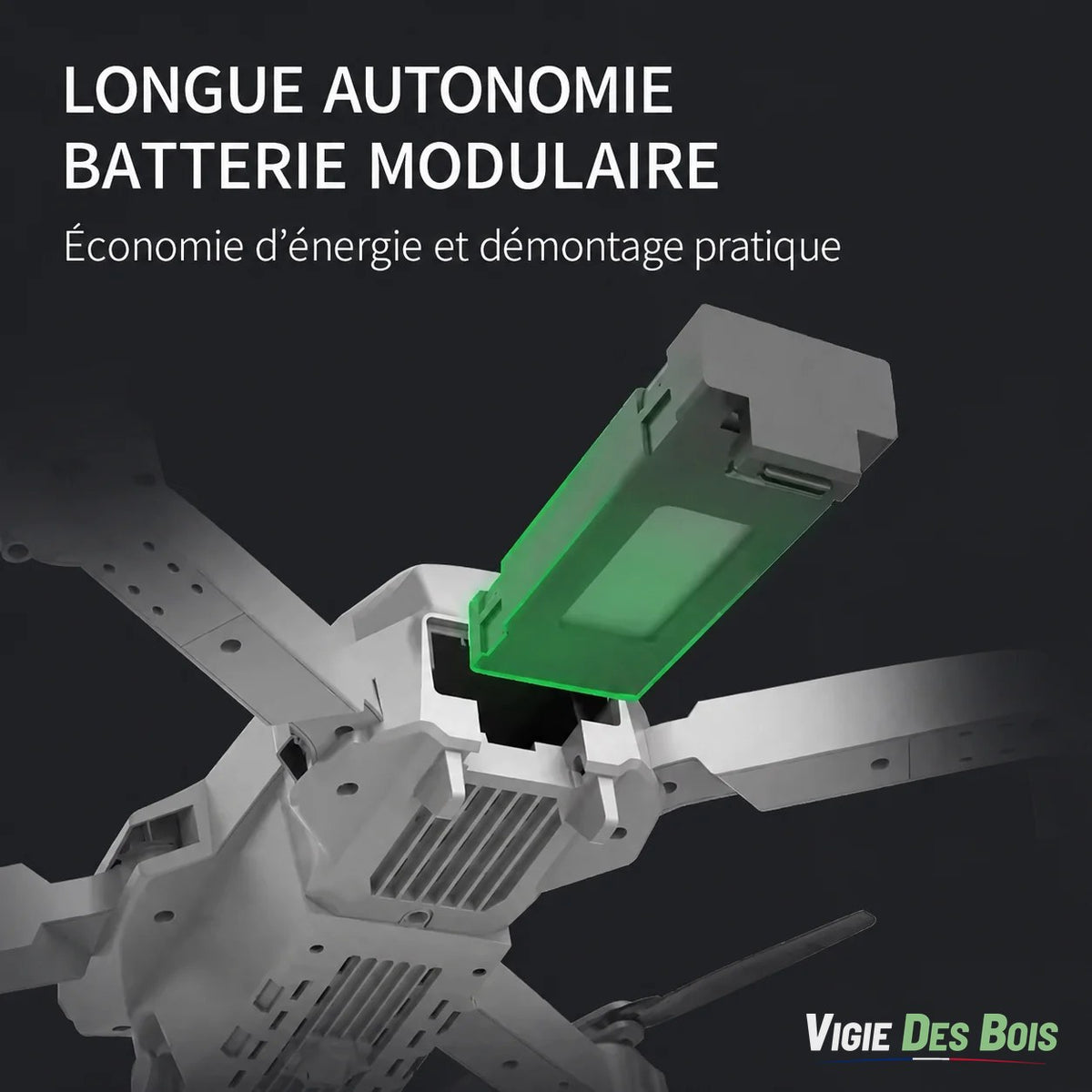 Drone 1080P WiFi Pliable – Premier Drone