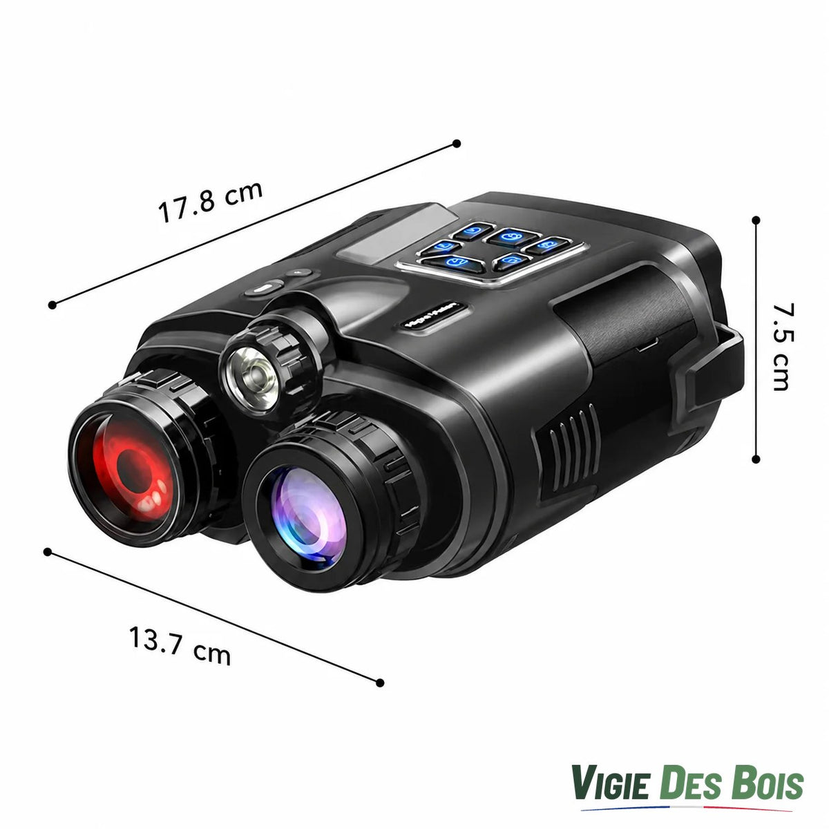 Jumelles de Vision Nocturne 4K - Autonomie 12 heures