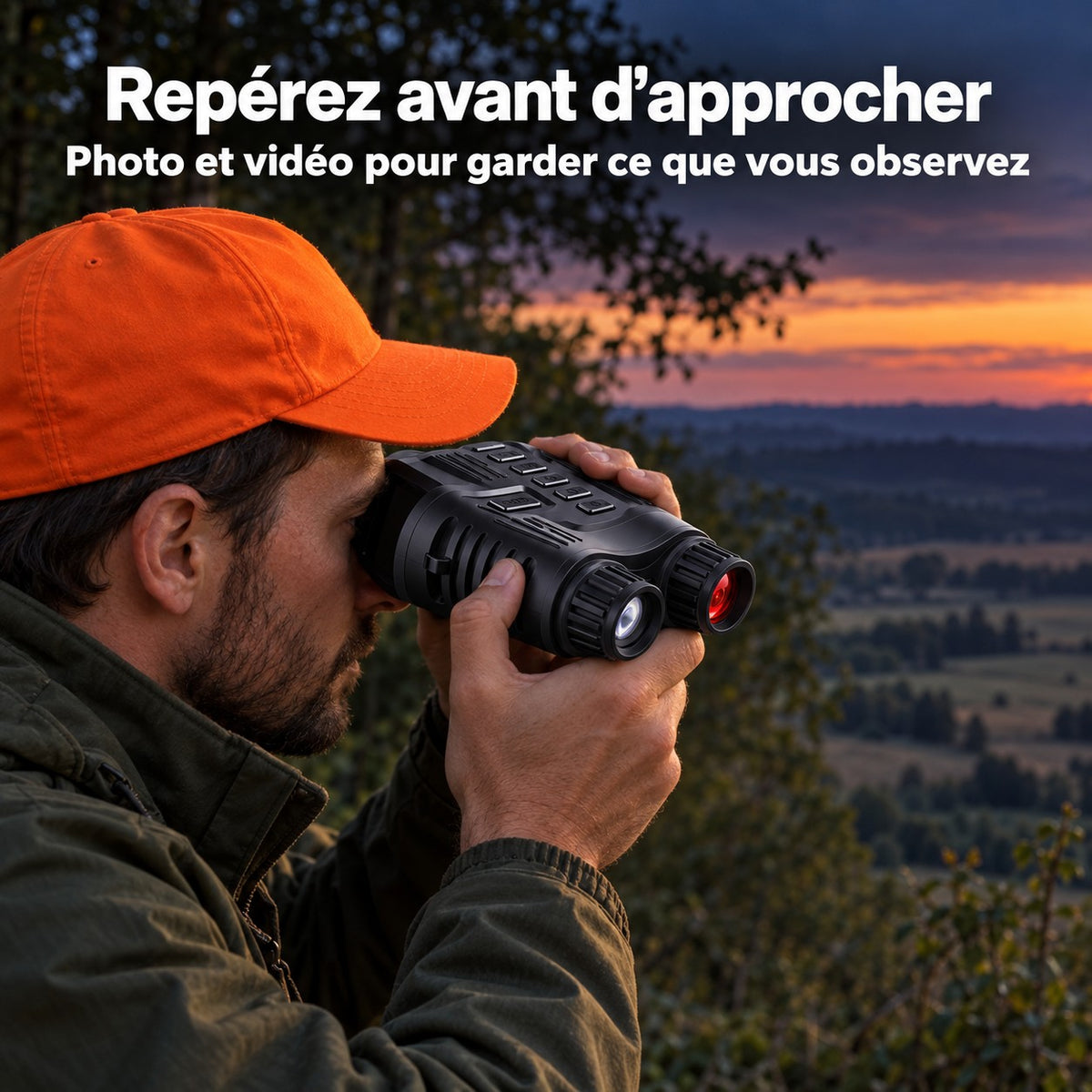 Repérer avant d'approcher, photo et vidéo