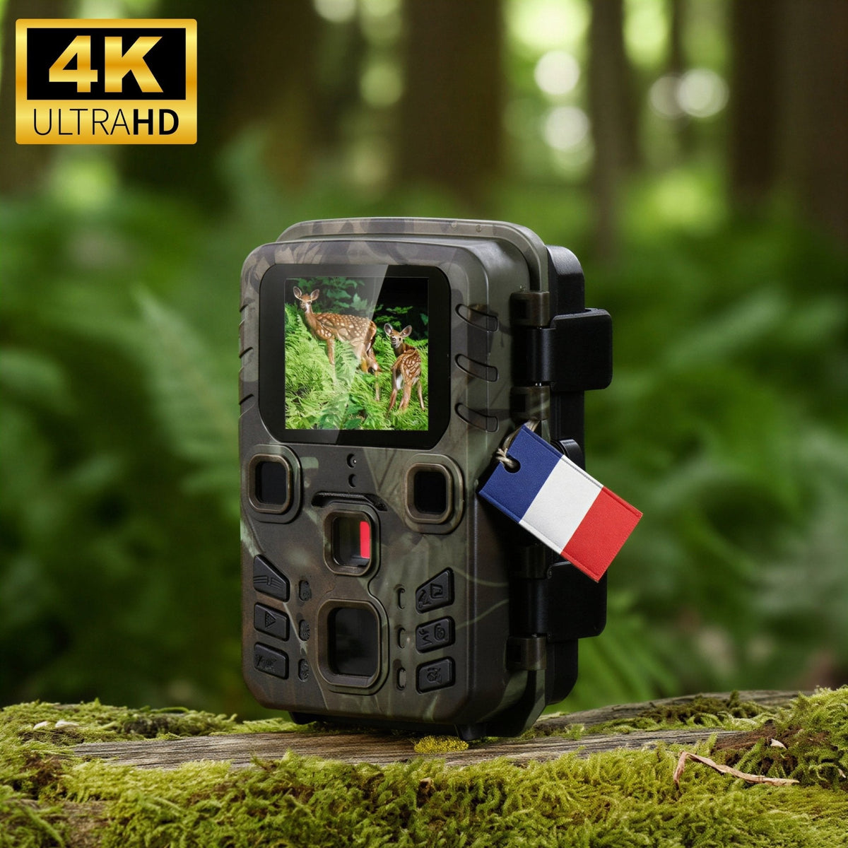 Caméra de terrain Wi‑Fi 4K – vue 2