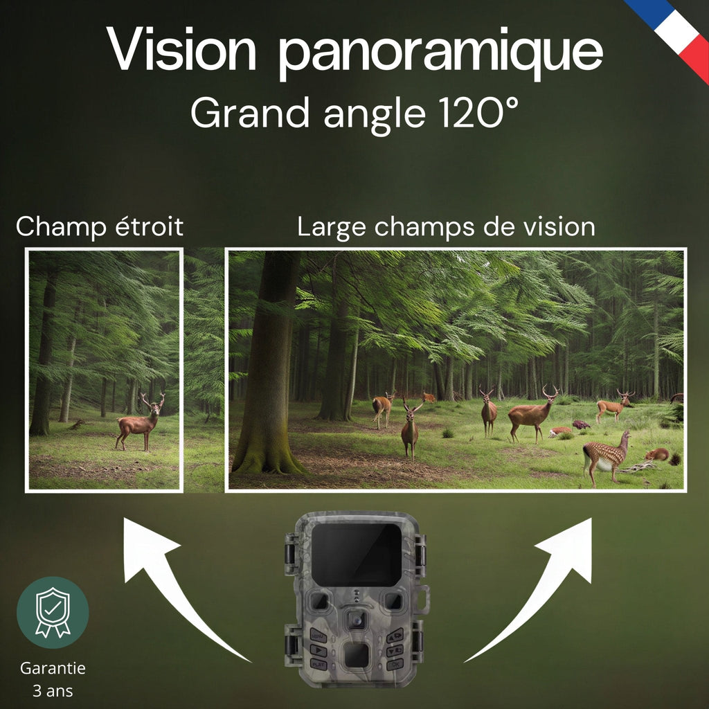 Caméra de terrain Wi‑Fi 4K – vue 9