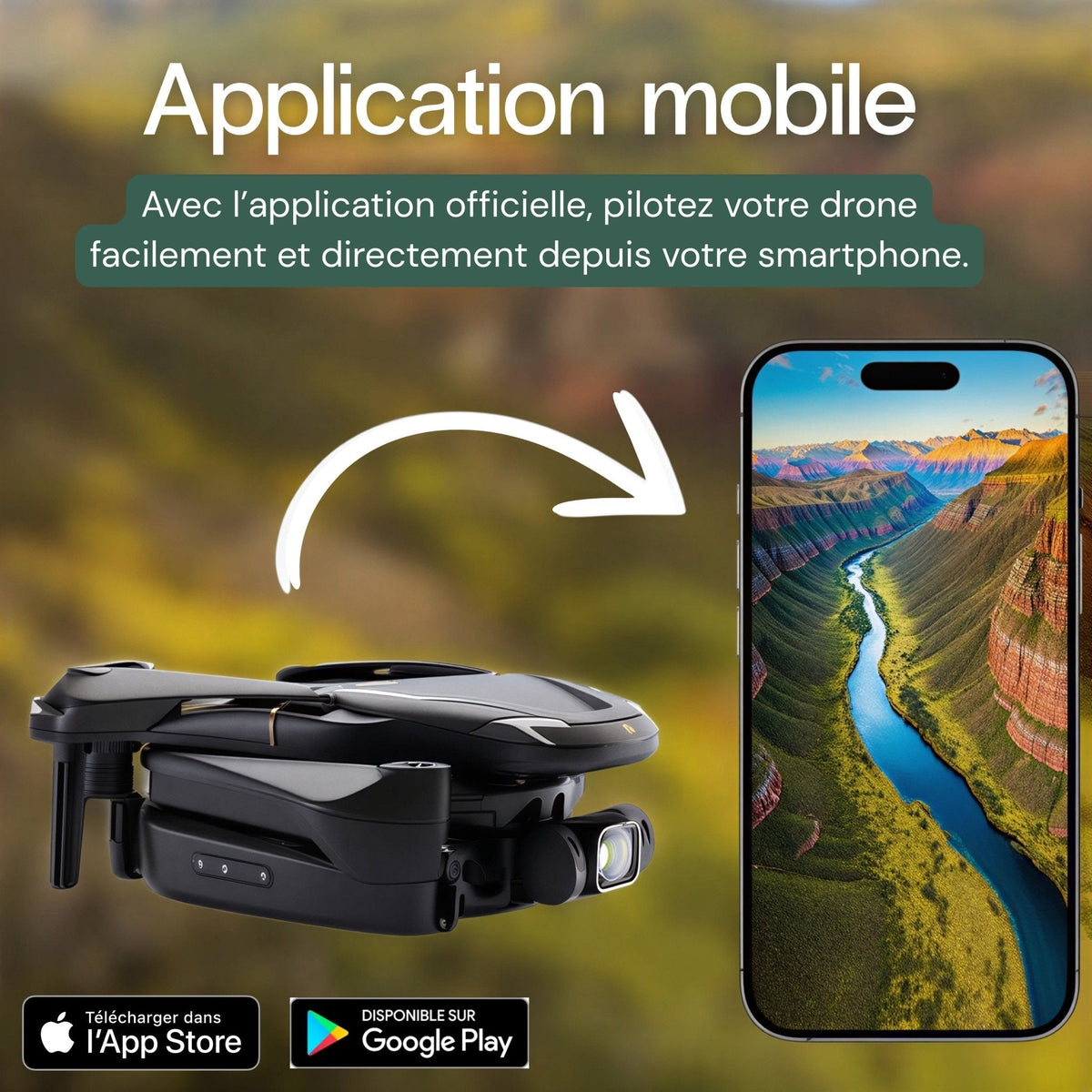Drone vidéo 4K – vue 9