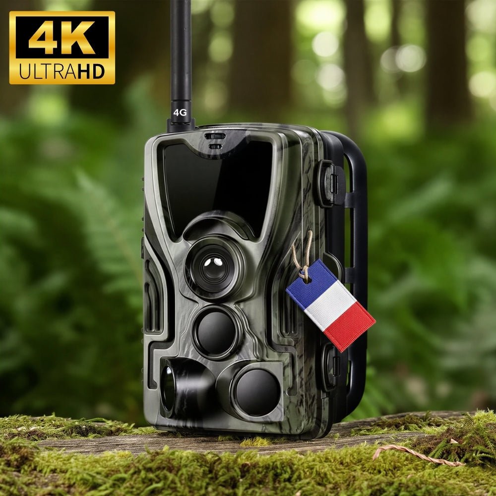 Caméra de terrain 4G+ 4K avec écran – vue 2