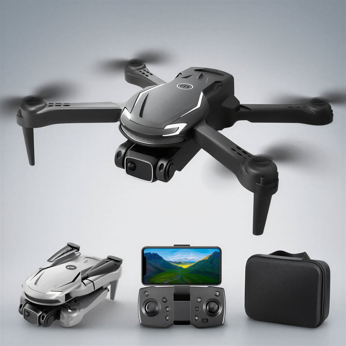Drone vidéo 4K – vue 1