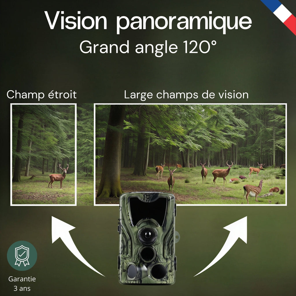 Caméra de terrain Full HD avec écran – vue 7
