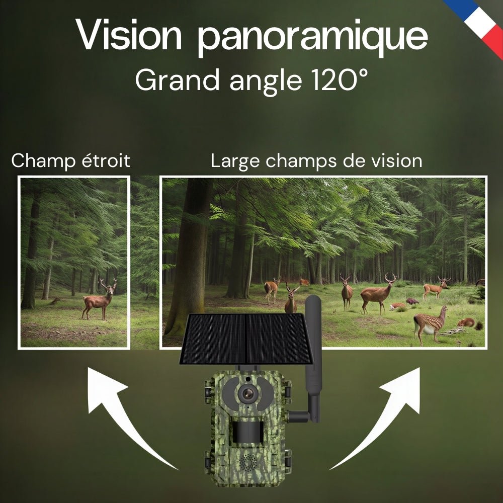 Caméra de terrain solaire 4G 4K – vue 8
