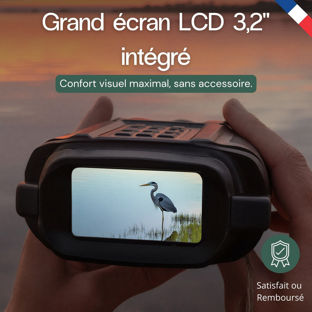 Jumelles de vision nocturne 4K – autonomie 8 h – vue 6