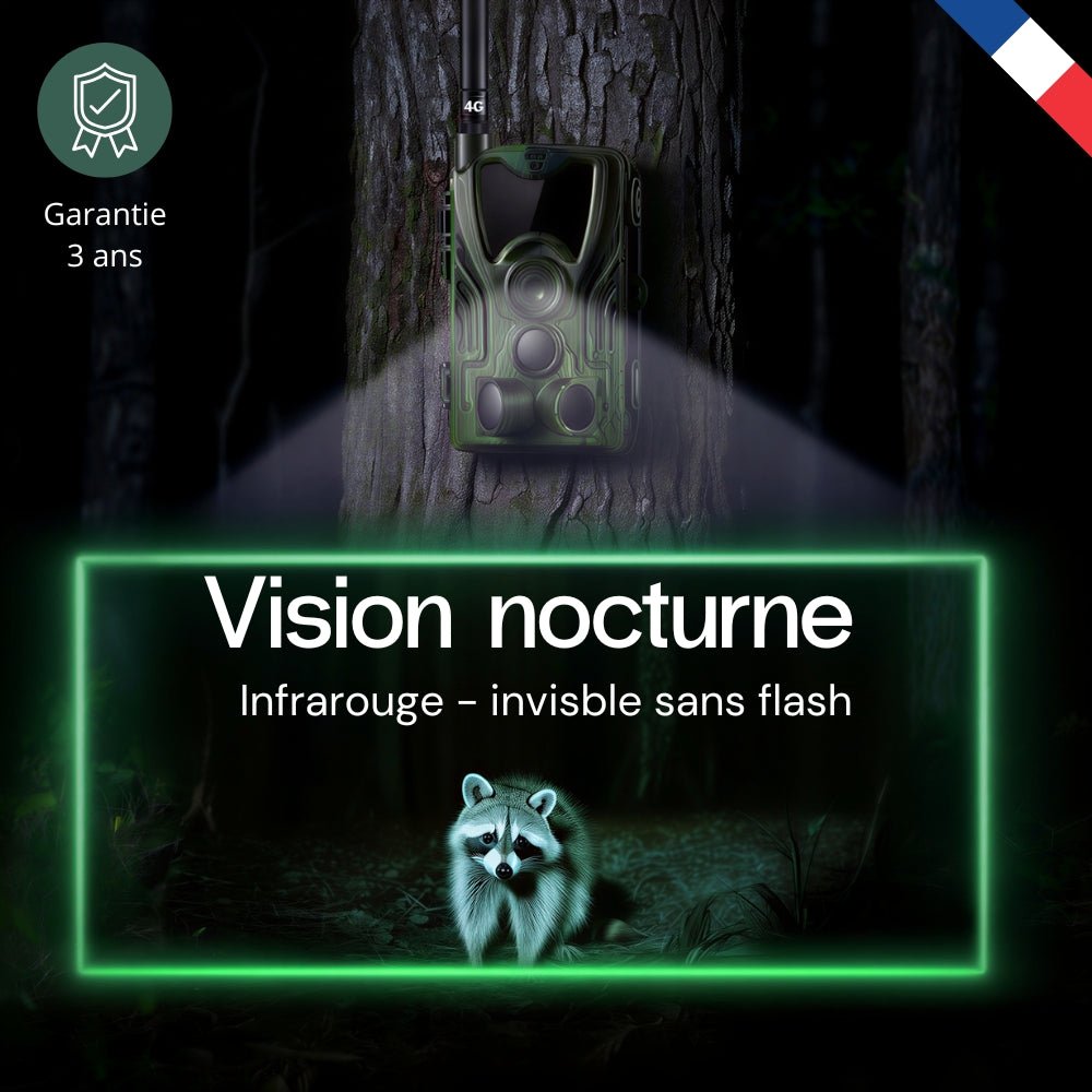 Caméra de terrain 4G+ 4K avec écran – vue 5
