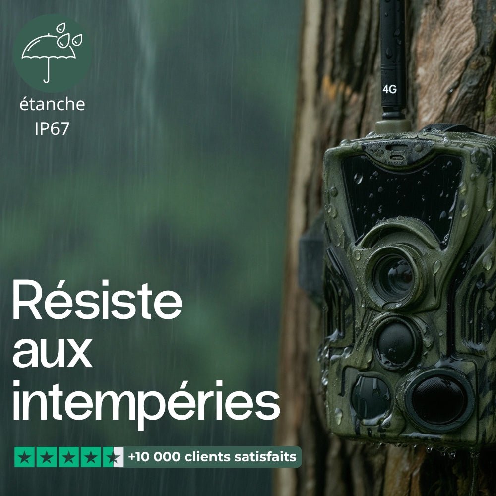 Caméra de terrain 4G+ 4K avec écran – vue 6