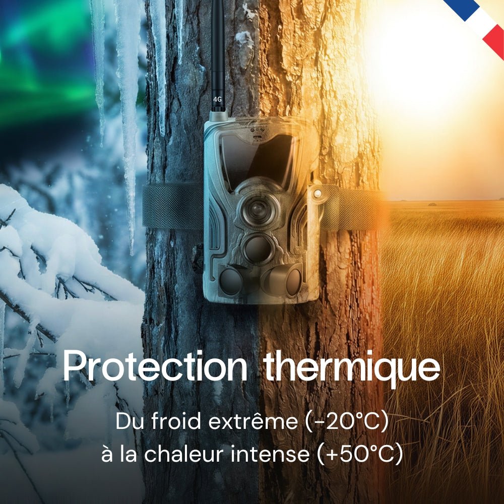 Caméra de terrain 4G+ 4K avec écran – vue 10