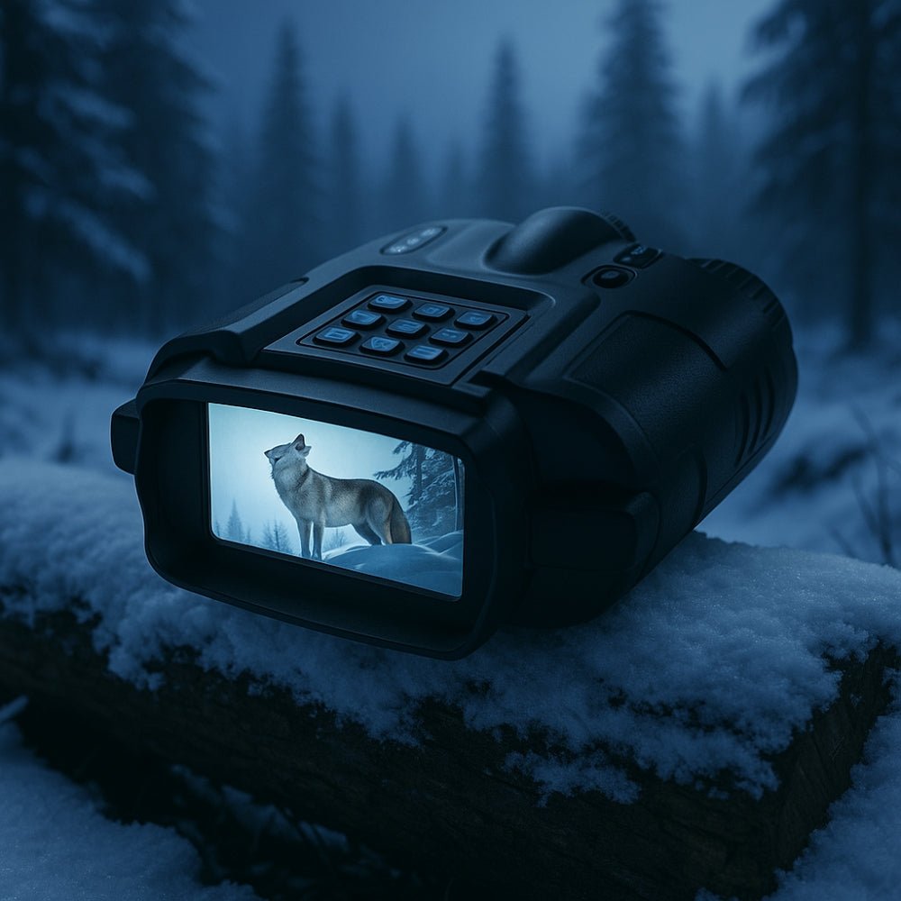 Jumelles de vision nocturne 4K – autonomie 20 h – vue 1