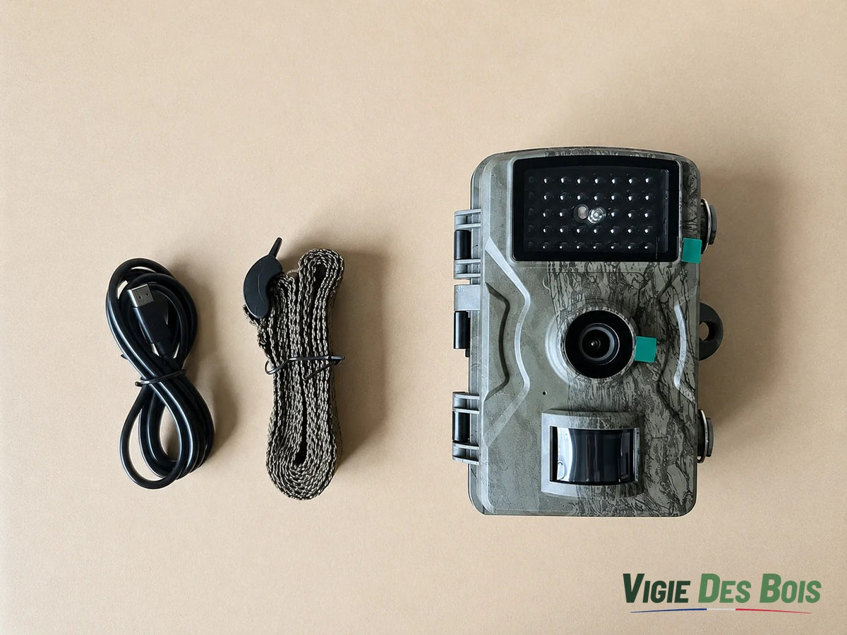 Caméra de Chasse Full HD 1080p Jour & Nuit – Vision Nocturne Infrarouge, Étanche
