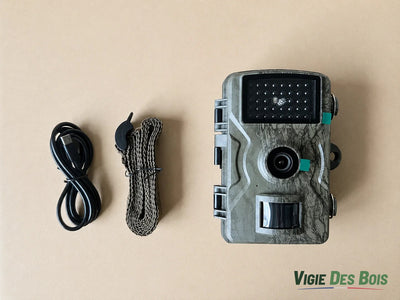 Caméra de Chasse Full HD 1080p Jour & Nuit – Vision Nocturne Infrarouge, Étanche