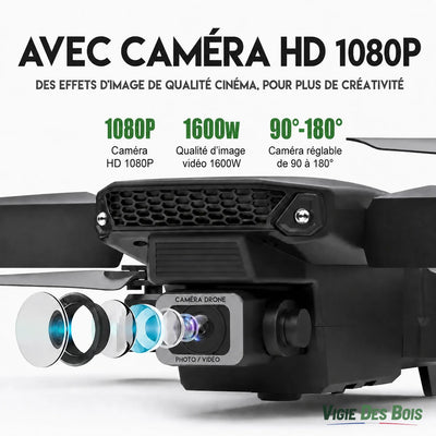 Drone 1080P WiFi Pliable – Premier Drone