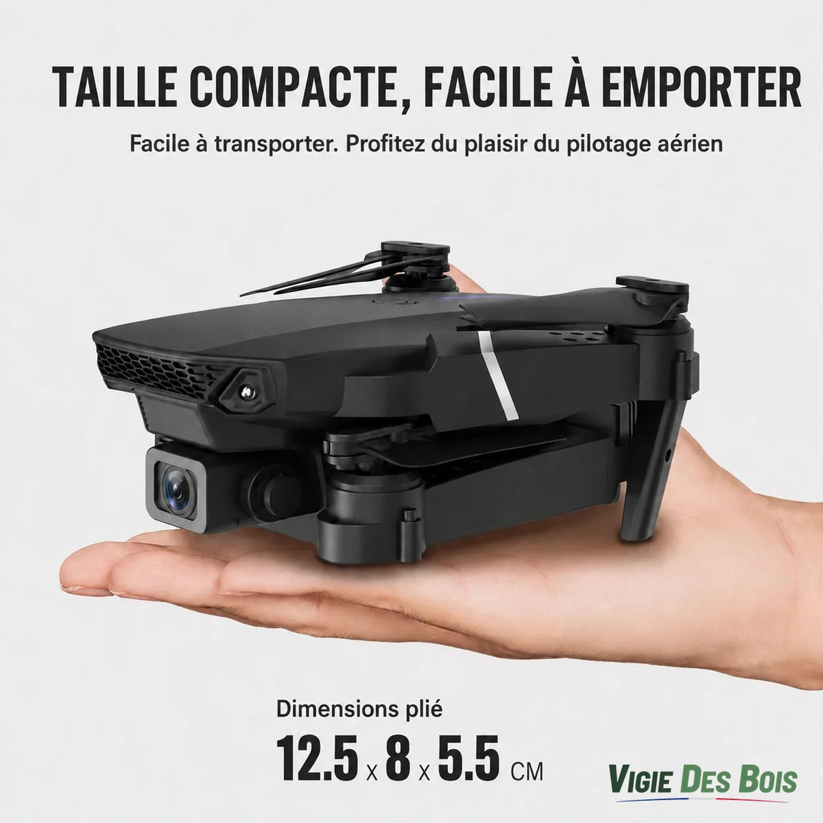 Drone 1080P WiFi Pliable – Premier Drone