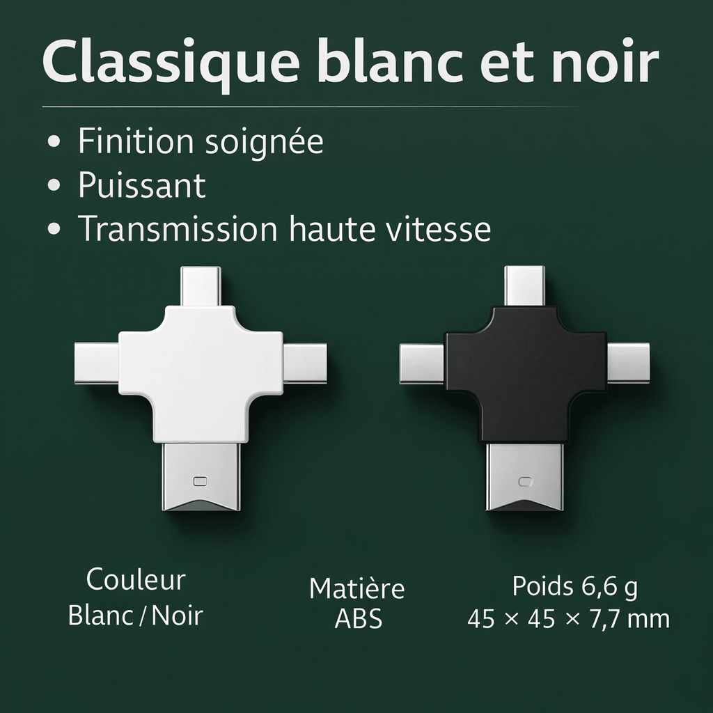 Lecteur de carte SD pour iPhone et Android – vue 3