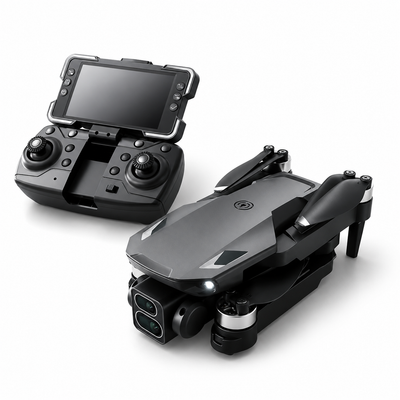 Drone Pliable WiFi FPV – Écran Intégré & 3 Batteries
