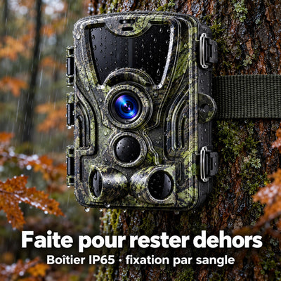 Boîtier IP65 et fixation par sangle