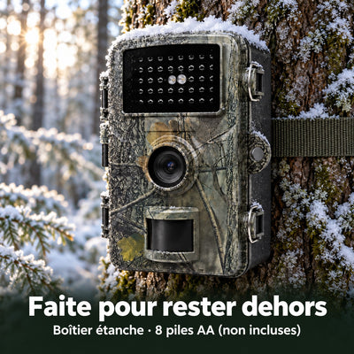 Boîtier étanche, 8 piles AA non incluses