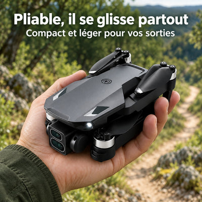 Drone pliable, compact et léger